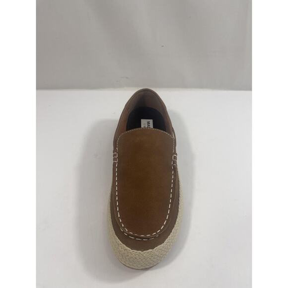 Madden MMILLION Shoes Mens Size 9 Cognac Suede Slip On Loafers New Box main image 4